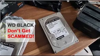 Amazon SCAM Drives - How to Check Your Hard Drive Bought is Genuine - WD 10tb Black Review