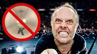 WHY does Lars Ulrich hate ride cymbals?