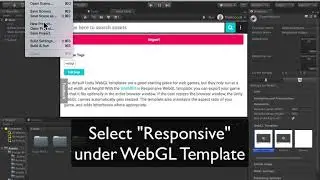 Responsive WebGL Template for Unity