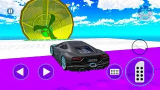 CAR STUNTS RAMPS SIMULATOR, Mega Ramp Racing Car - Android, iOS Gameplay