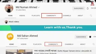 500+ Subscribers YouTube Community Posts | 0 Subscribers Community Tab for Musical Artist