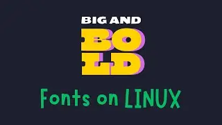 Fonts and Fonts Manager on Linux