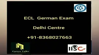 ECL German Language Exam (In Punjabi) || +91-8368027663