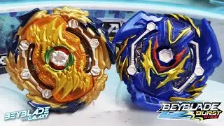 WIZARD FAFNIR F5 vs SWORD VALTRYEK V5 - Beyblade Burst