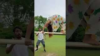 Madam ne sikhaya sabak🙏 #gymnast #acrobatics #action #stunt #bridge #flexibility #power #viralshort
