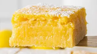 LUSCIOUS Lemon Bars For Spring!