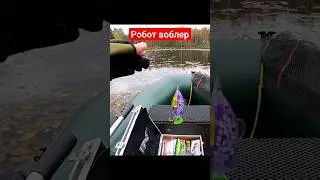 Nano wobbler. Robot fish. 
