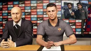BARCELONA : Jual Messi, Beli Ronaldo & Salah - ML PES 2020 PS4