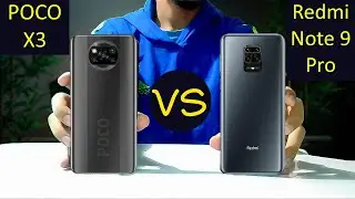 New Poco X3 VS Redmi Note 9 Pro