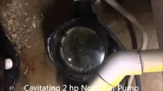 pool pump cavitation