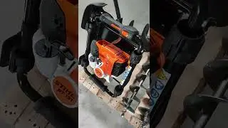 Earth auger STIHL BT 131 start