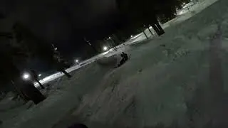 My first time skiing