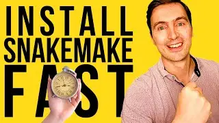 How to install snakemake in conda (without getting stuck solving environment!)