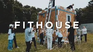 FITHOUSE Temporary Shelter | Test Assembly (Japan)