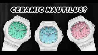 Reshaping Nautilus, Appreciation of AET REMOULD Nature Collection#PatekPhillipeNautilu#ceramic