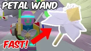How To Get *PETAL WAND* FAST In Roblox Bee Swarm Simulator!