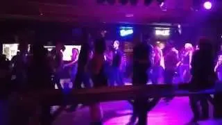 Cleveland Boyz line dance at Stoney's Rockin' Rodeo