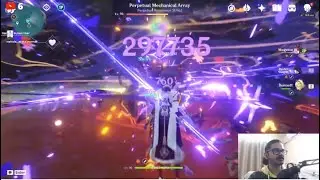 297K F2P Raiden Shogun Peak Damage Potential Showcase With No Food Buff! #raidenshogun