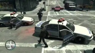 GTA IV - Police VS Gang Shootout Part 1