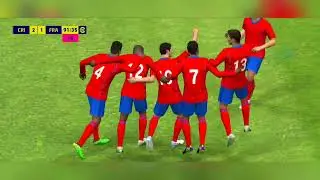 COSTA RICA  VS FRANCIA | eFootball 2023 Mobile |  Remontada SURREALISTA🥵