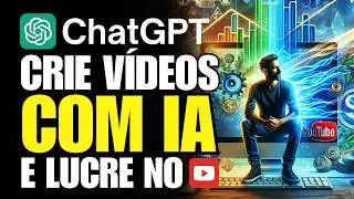 LUCRE no YouTube com Vídeos CRIADOS POR IA (Fácil e Rápido)