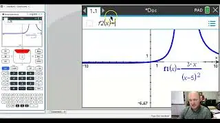 AP Precalculus 1B 7 Rational Functions with Graphing Calculator TI-nspire