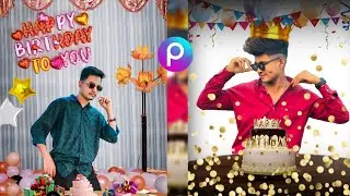 birthday photo editing 2023/viral birthday photo editing picsart