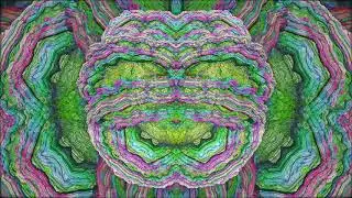 unFolding(fractalFace, friend); - A fractal face made of faces, all math.