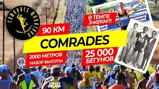 The oldest and most popular ultramarathon in the world is Comrades 😎