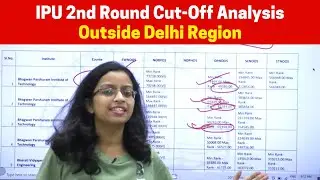 All IPU Colleges Cutoff 2021 | 2nd round cutoff analysis | Outside Delhi Region | Expected cutoff