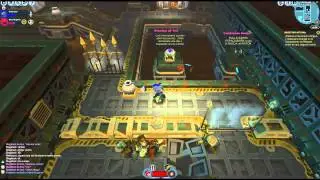 jugando spiral knights con mi novia XD