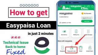 Easypaisa account se laon kesy hasil Karin | How to get Easypaisa Loan | Solved