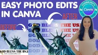 Edit photos in Canva (Easy photo edits)