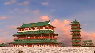 Houdini Procedural Chinese Architecture | HDA(Houdini Digital Asset) Showcase