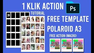 TUTORIAL MEMBUAT ACTION POLAROID A3 OTOMATIS PHOTOSHOP