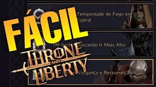 TODOS OS CHEFES DAS MASMORRAS SECRETAS: TORRE DE TAEDAL EM THRONE AND LIBERTY!