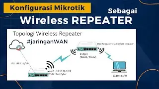 Konfigurasi Mikrotik sebagai Wireless Repater
