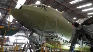 C47 (Dakota) Skytrain NightFright Restoration Project October 2023