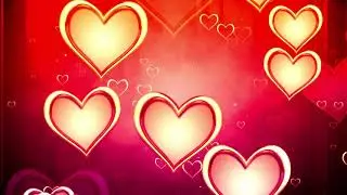 Hearts overlay | 4k motion graphics background video effects | Background Video animation