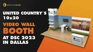 10'x20' Duo PanoLED Video booth at Dallas Convention Center