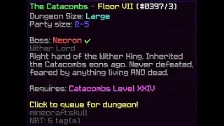 part 2 of beating dungeons with no armor (Hypixel SkyBlock)
