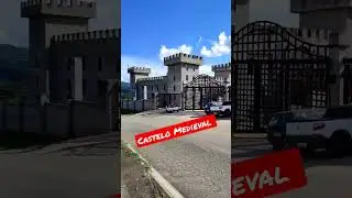 Castelo Medieval em São Roque #shorts #drone