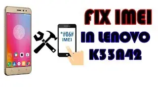 How To Fix IMEI In Lenovo K33A42 With UMT