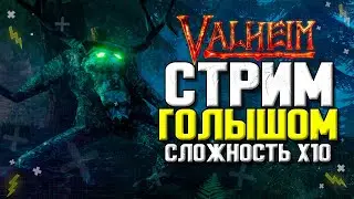 Valheim в HD. Сложность х10. Вальхейм Очаг и Дом.
