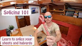 How to splice ropes like a Pro (Double Braid eye splice)