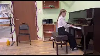 Лайкова Анастасия,  А. Бертини Этюд сочинение  29 №8. Преподаватель Кутергина Наталья Николаевна