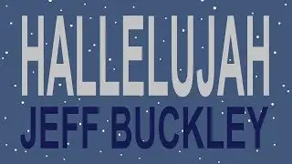 Hallelujah [lyrics] - Jeff Buckley