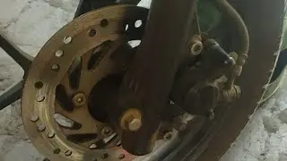 cara mengganti sendiri kampas rem depan beat fi