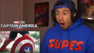 CAPTAIN AMERICA BRAVE NEW WORLD TEASER TRAILER REACTION!