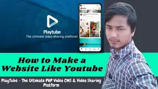 How to Make a Website Like Youtube | Create a Video Sharing Website